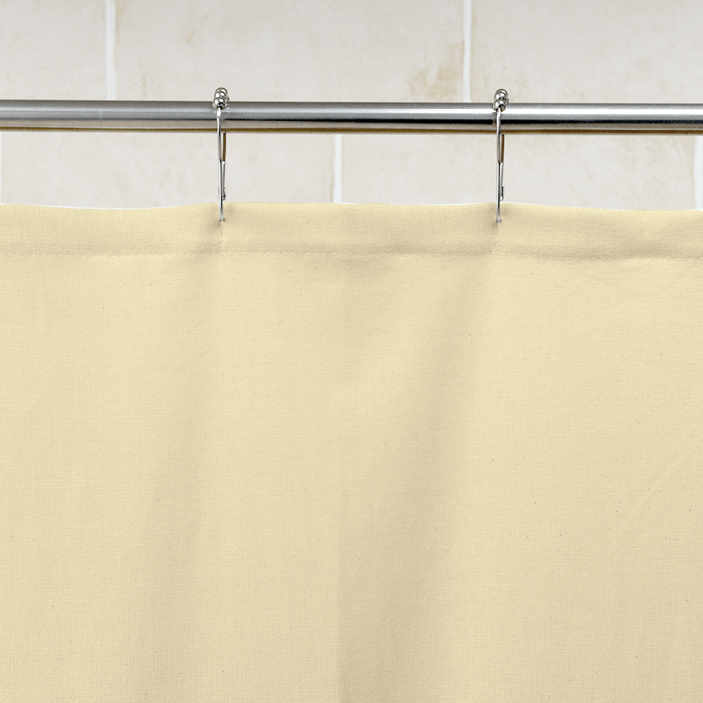 Cotton Duck Shower Curtain - Natural – Magnus Home Products