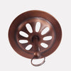 Picture of Daisy Wheel Overflow Cover - Antique Copper