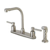 Domenico Bridge Kitchen Faucet with Sprayer