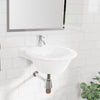 Effie Vitreous China Wall-Mount Sink