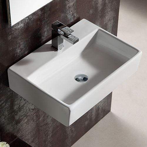 Elroy Vitreous China Wall-Mount Bathroom Sink — Magnus Home Products