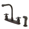 Emanuele Bridge Kitchen Faucet with Sprayer