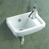 Geba Vitreous China Wall-Mount Bathroom Sink
