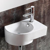 Picture of Glidden Vitreous China Wall-Mount Bathroom Sink - Right Side Faucet Drilling