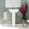 Hinckley 200 Vitreous China Pedestal Sink