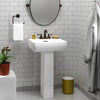 Hudson 200 Vitreous China Pedestal Sink