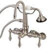 Jassen Wall-Mount Tub Faucet with Hand Shower