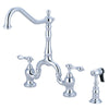 Jebley Bridge Kitchen Faucet with Brass Sprayer