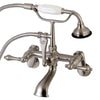 Kesten Wall-Mount Tub Faucet with Hand Shower