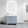 Landais 24" Horizontal Wall Mounted LED Modern and Contemporary Bathroom Mirror