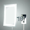 Picture of Malaga Rectangular Swinging LED Lighted Makeup Mirror