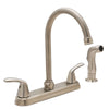 Maureen Centerset Kitchen Faucet with Sprayer