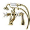 Okalana Deck-Mount Tub Faucet with Hand Shower