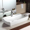 Oxbo Vitreous China Rectangular Vessel Sink