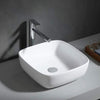 Pennan Vitreous China Square Vessel Sink