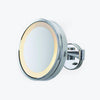Picture of Prewitt Round Swinging Lighted Makeup Mirror