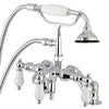 Sapeton Wall-Mount Tub Faucet with Hand Shower