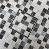 6 x 6 linear tile-in shower drain