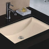 Picture of Sutton Vitreous China Rectangular Undermount Sink - Bisque