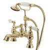 Wexengast Deck-Mount Tub Faucet with Hand Shower
