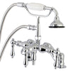 Xepers Deck-Mount Tub Faucet with Hand Shower