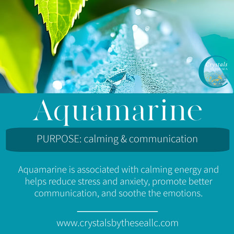 Aquamarine - Crystals by the Sea