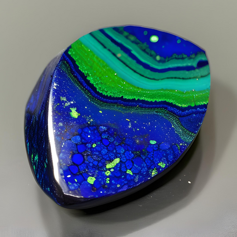 Azurite Malachite - Crystals by the Sea
