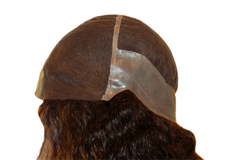 Thin Skin on Back Perimeter of Lace Wig