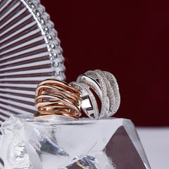 Firenze rings by Annamaria Cammilli