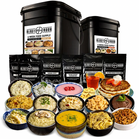 My Patriot Supply Review - Ready Hour 4-week food kit