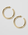 Jennifer Fisher - 1.5'' Samira Baby Hoops - Yellow Gold