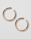 Jennifer Fisher - 1.5'' Samira Baby Hoops - Rose Gold