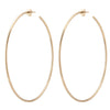 Jennifer Fisher - 3'' Skinny Hollow Hoops - Yellow Gold