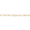 Jennifer Fisher - 14k Yellow Gold Long Link Chain Anklet