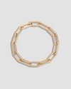 18K Fisher Link Charm Braceletimage