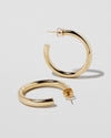 Jennifer Fisher - Fine Lily Mini Hoops - Yellow Gold