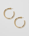 Jennifer Fisher - 1'' Lilly Mini Hoops - Yellow Gold