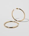 Jennifer Fisher - 2'' Lilly Hoops - Yellow Gold