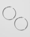 Jennifer Fisher - 2'' Lilly Hoops - Silver