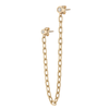 Jennifer Fisher - Big Weekend Chain Earring - Yellow Gold