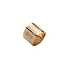 Jennifer Fisher - Cigar Band with Hand Engraved Monogram - Yellow Gold