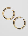 Jennifer Fisher - 1.5'' Fine Natasha Hoops - Yellow Gold