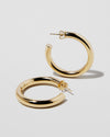 Jennifer Fisher - Fine Michelle Mini Hoops - Yellow Gold