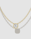 JF Lab - Cushion Cut Solitaire Pendant