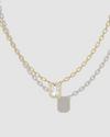 JF Lab - Radiant Cut Vertical Solitaire Pendant