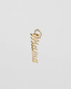 Jennifer Fisher - Script Mama Charm - Yellow Gold