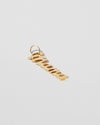 Jennifer Fisher - Script Mama Charm - Yellow Gold