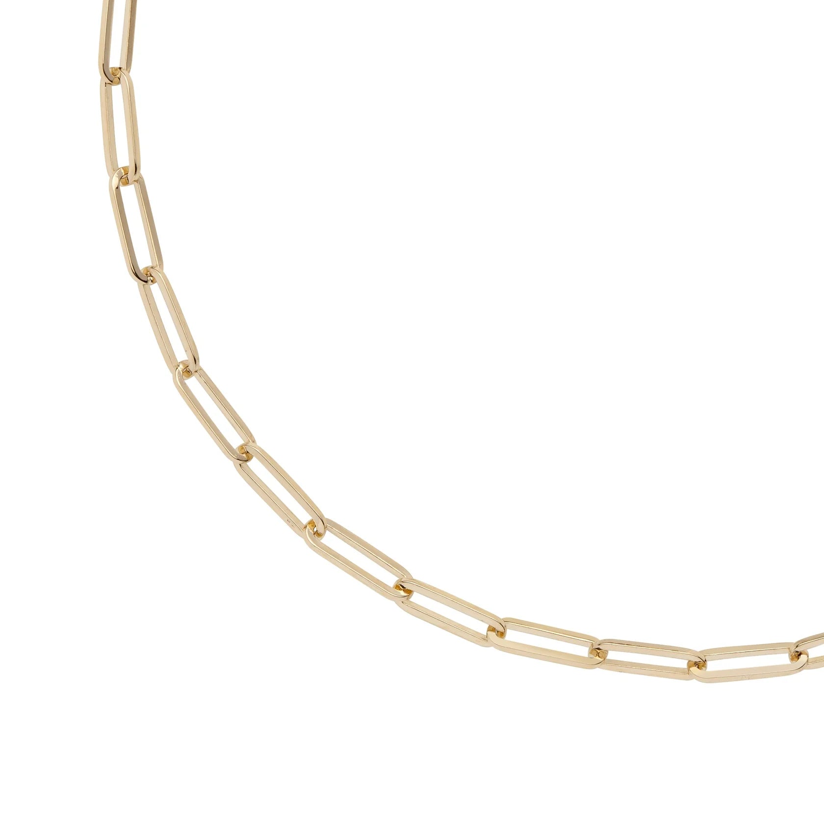Long Link Chain Necklace 18