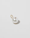 Jennifer Fisher - Medium White South Sea Pearl with Diamond - Yellow Gold