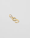 Jennifer Fisher - Minimal Block Letter S - Yellow Gold